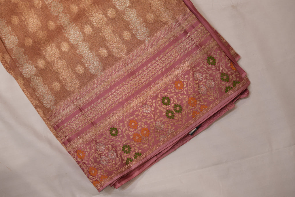 Pure zari silk Banarasi saree