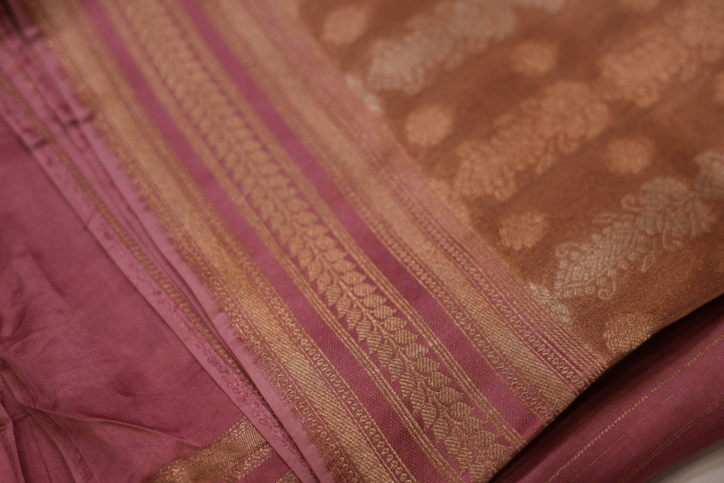 Pure zari silk Banarasi saree