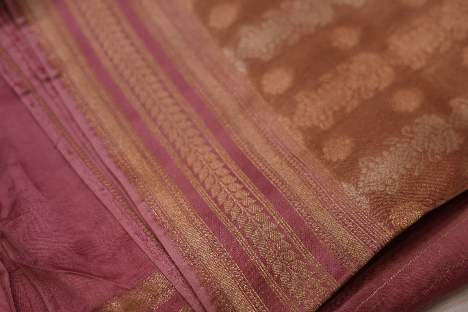 Pure zari silk Banarasi saree