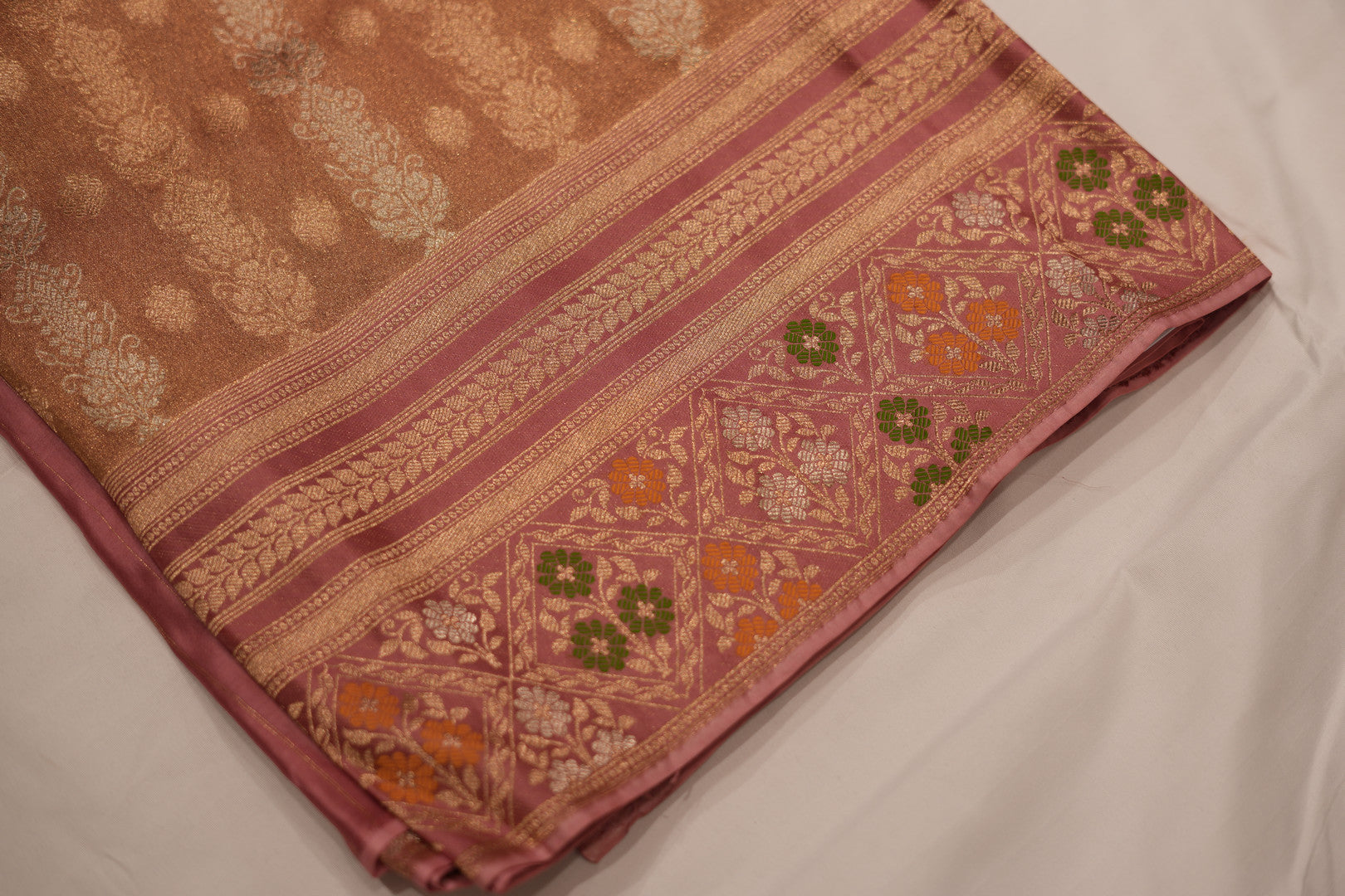 Pure zari silk Banarasi saree