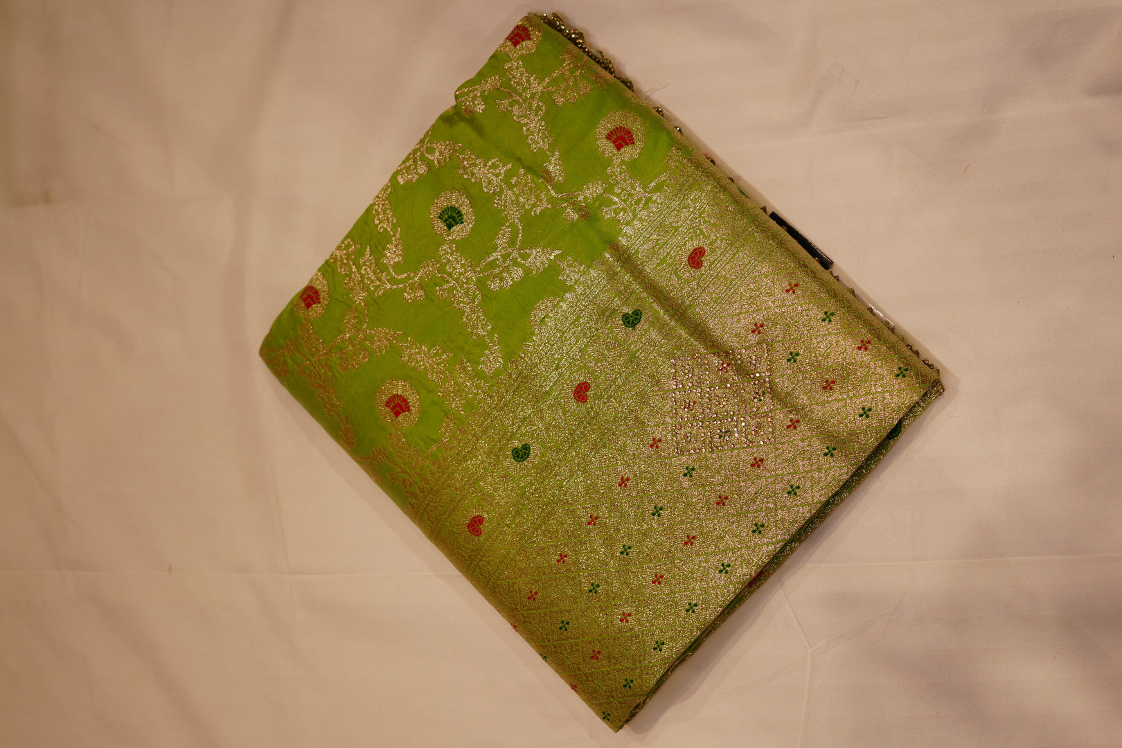 Meenakari Banarasi Silk Saree