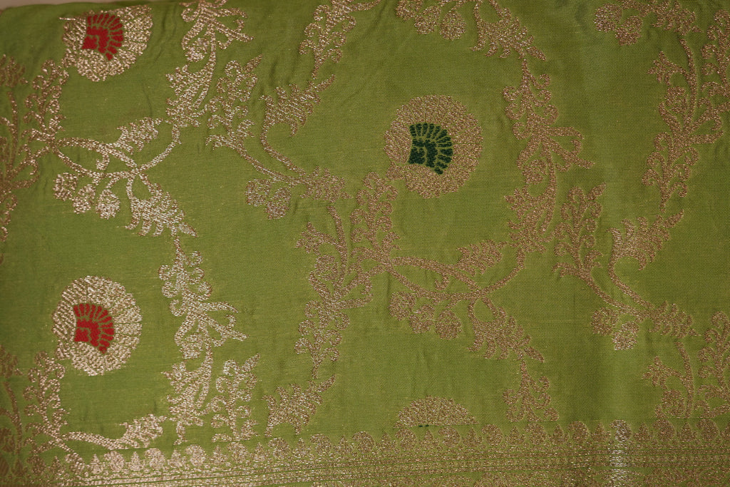 Meenakari Banarasi Silk Saree