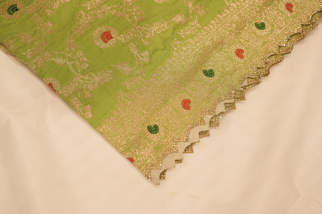 Meenakari Banarasi Silk Saree