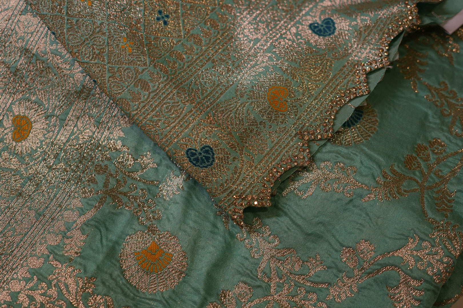 Meenakari Silk Banarasi Saree