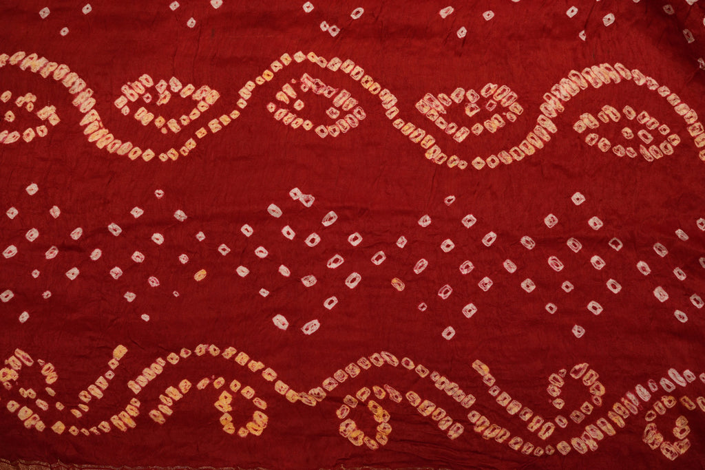 Pure Satin Silk Gharchola With Meenakari work