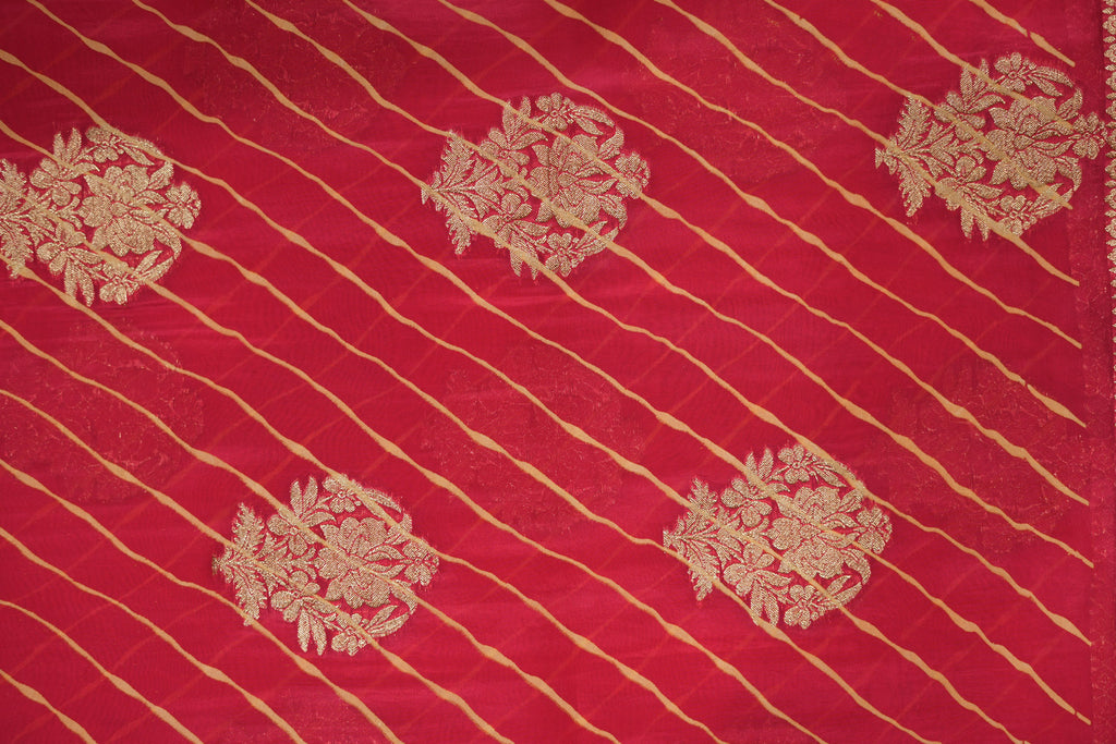 Pure Soft Leheriya Banarasi Silk