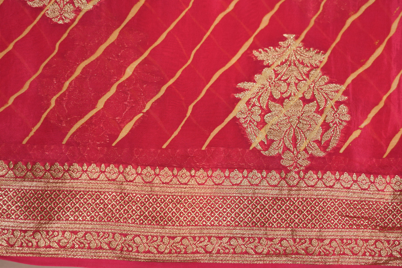 Pure Soft Leheriya Banarasi Silk