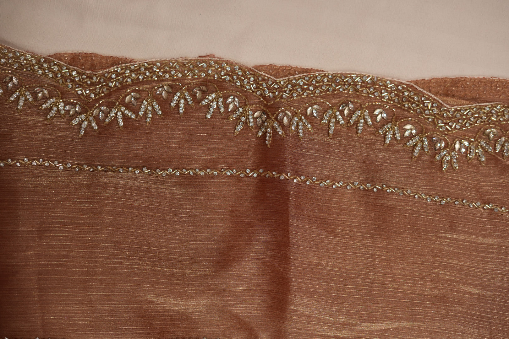 Pure Tissue Silk Saree with Hand Work