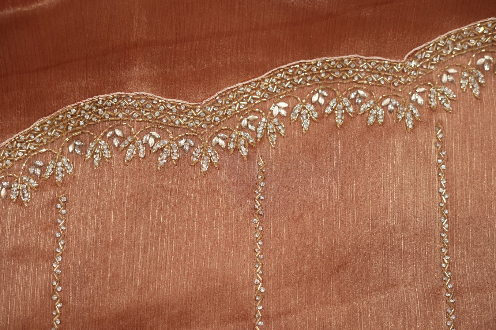 Pure Tissue Silk Saree with Hand Work