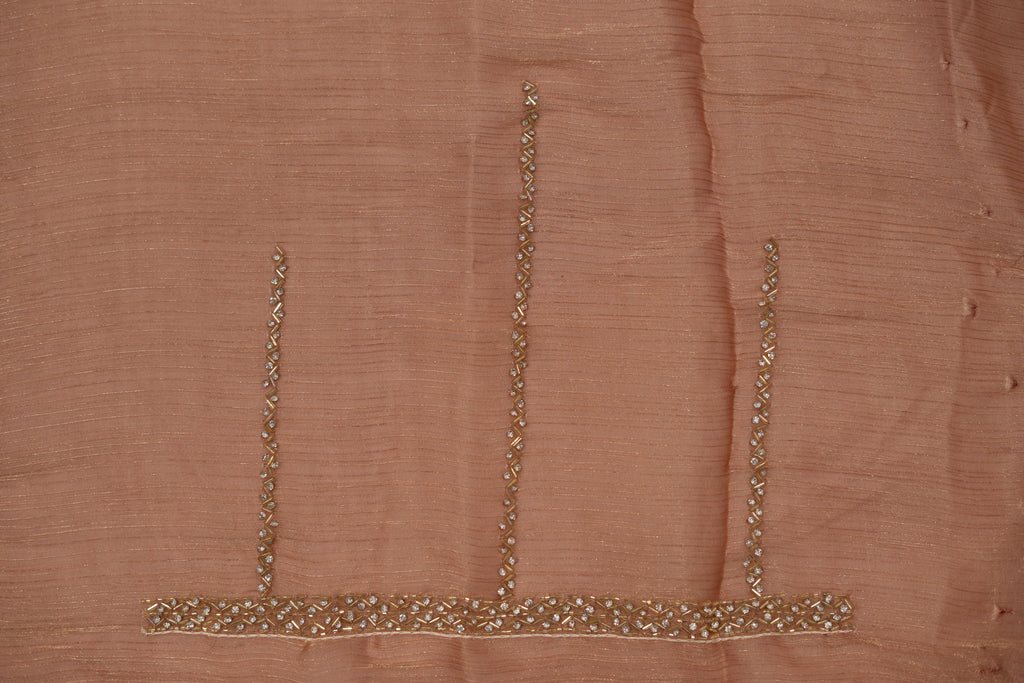 Pure Tissue Silk Saree with Hand Work