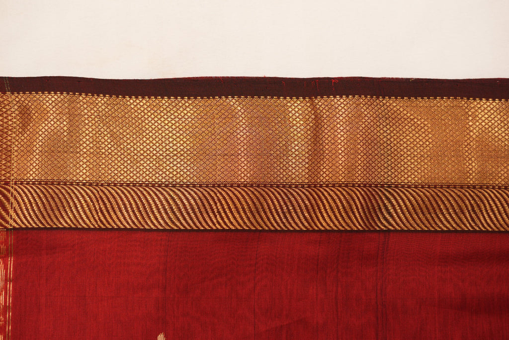 Pure Maheshwari Silk Saree