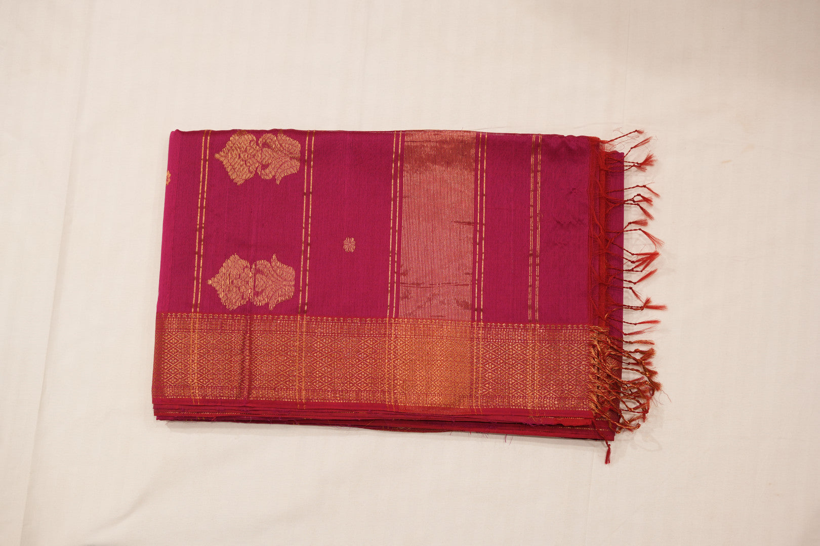 Pure Maheshwari Silk Saree
