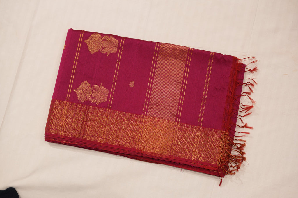 Pure Maheshwari Silk Saree