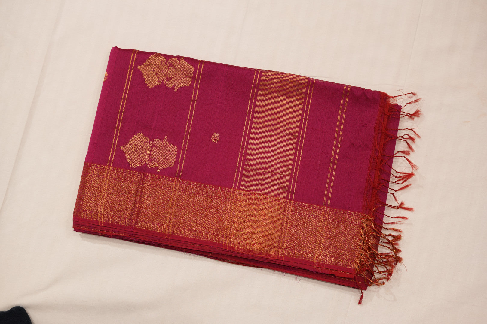 Pure Maheshwari Silk Saree