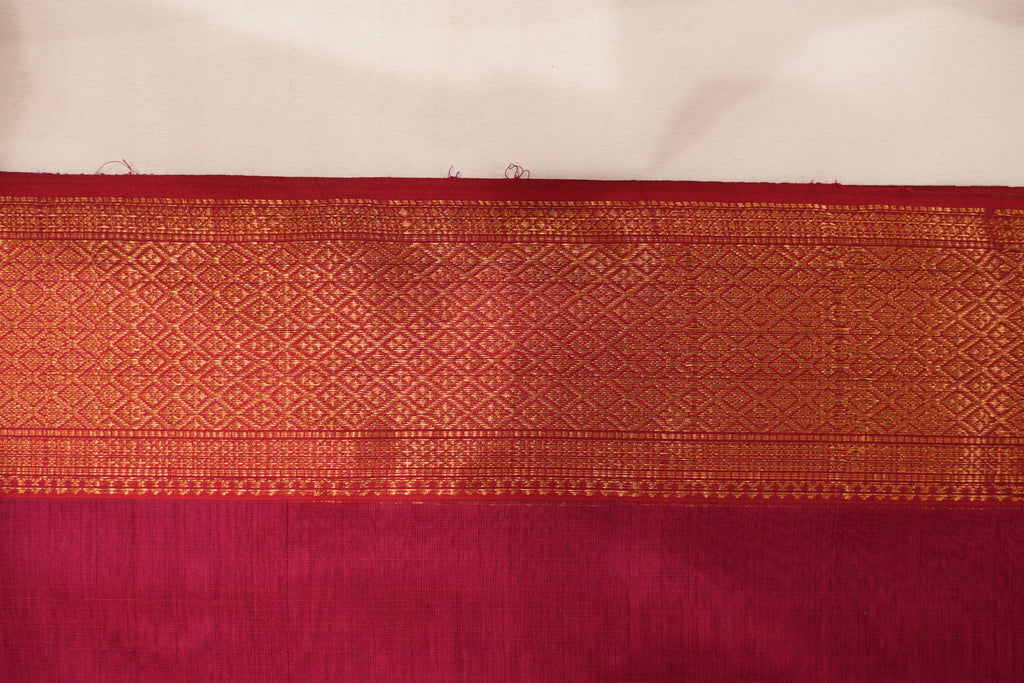 Pure Maheshwari Silk Saree