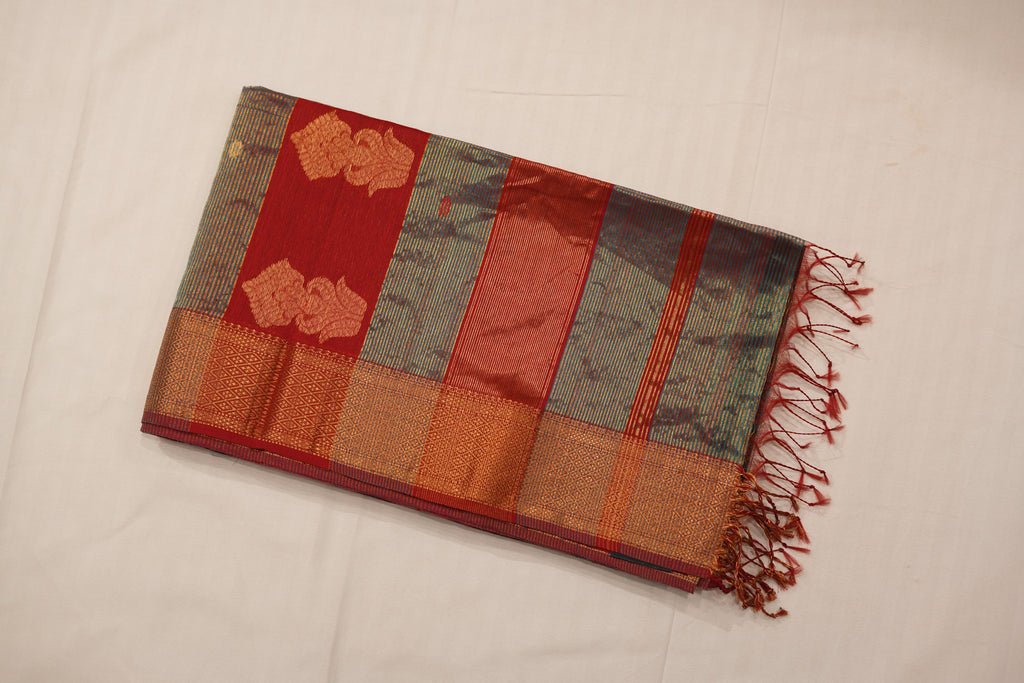 Pure Maheshwari Silk Saree