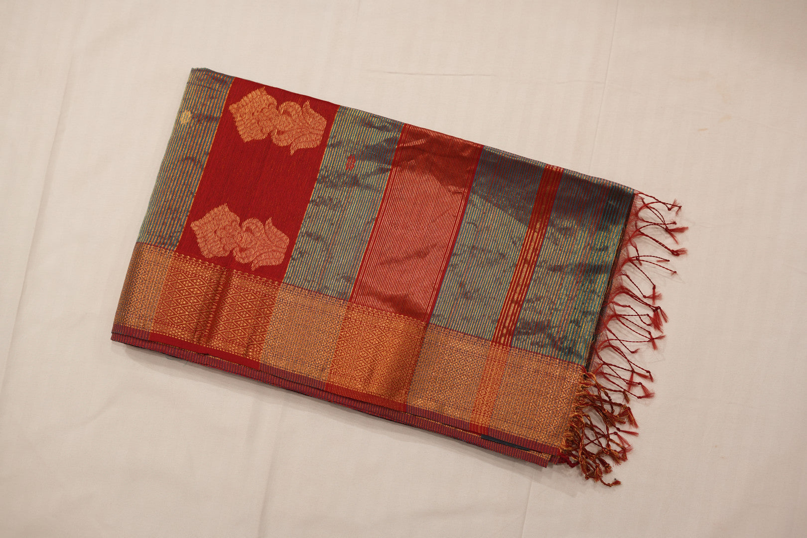 Pure Maheshwari Silk Saree