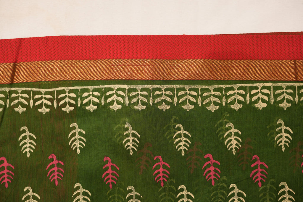 Pure Maheshwari Silk Saree