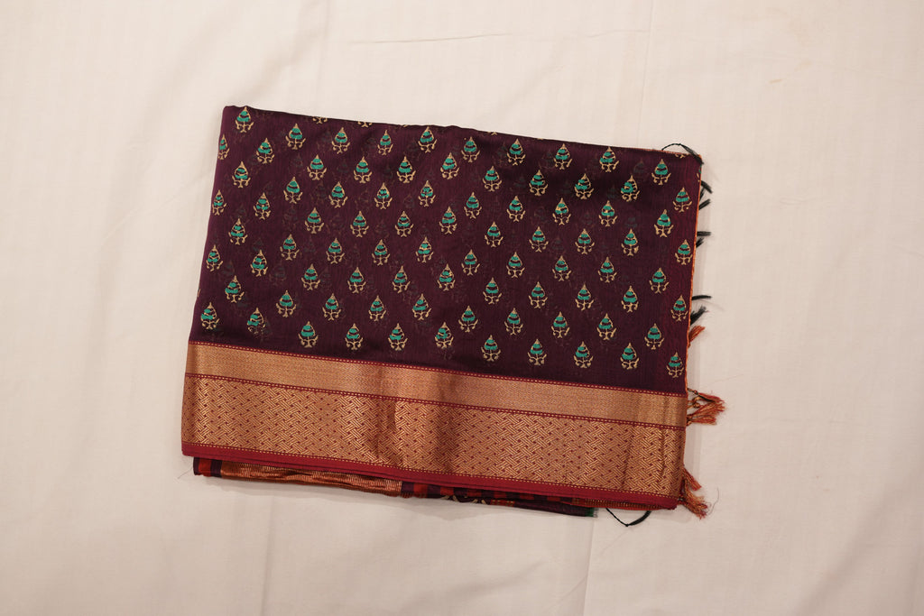 Pure Maheshwari Silk Saree
