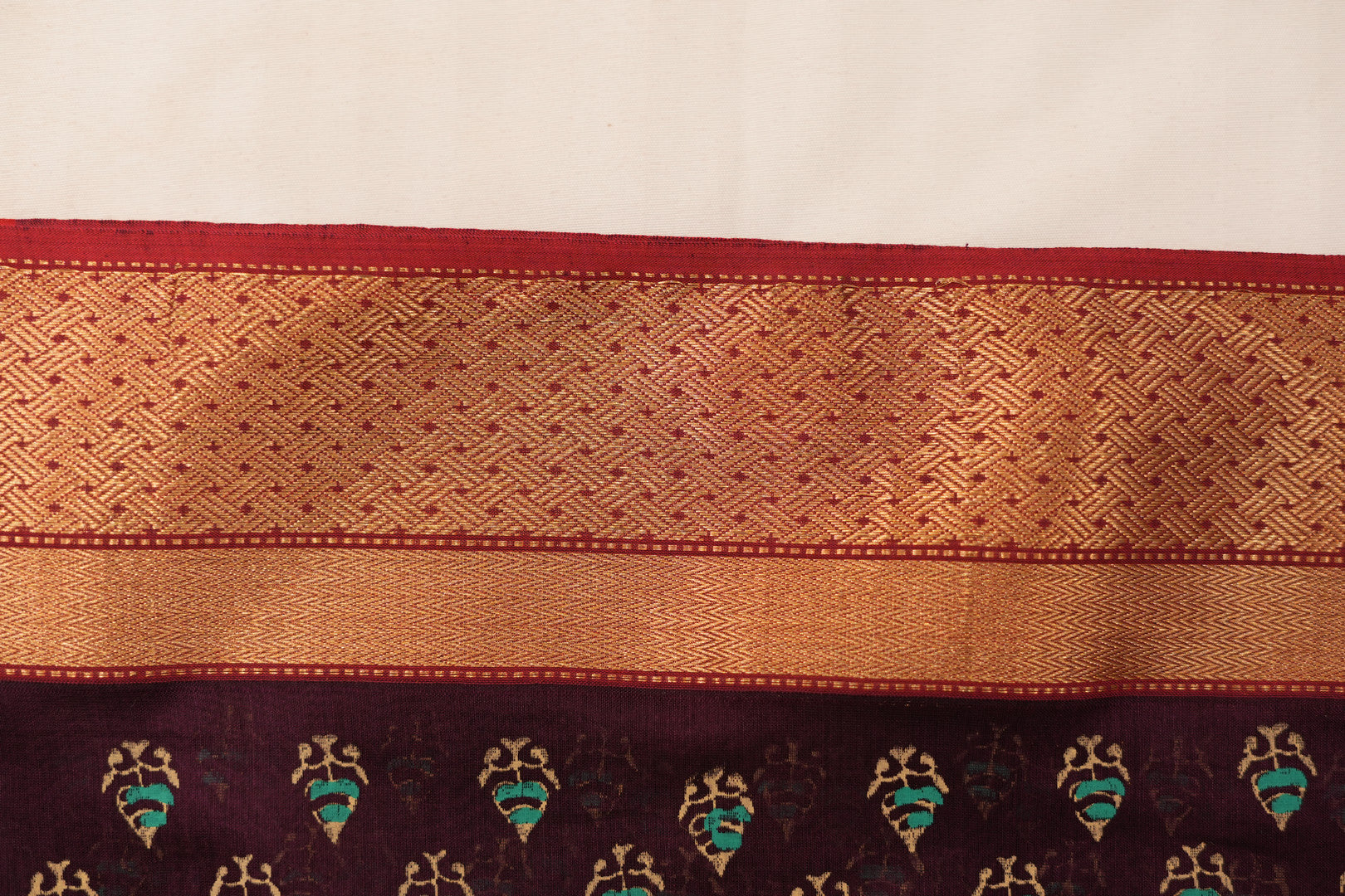 Pure Maheshwari Silk Saree