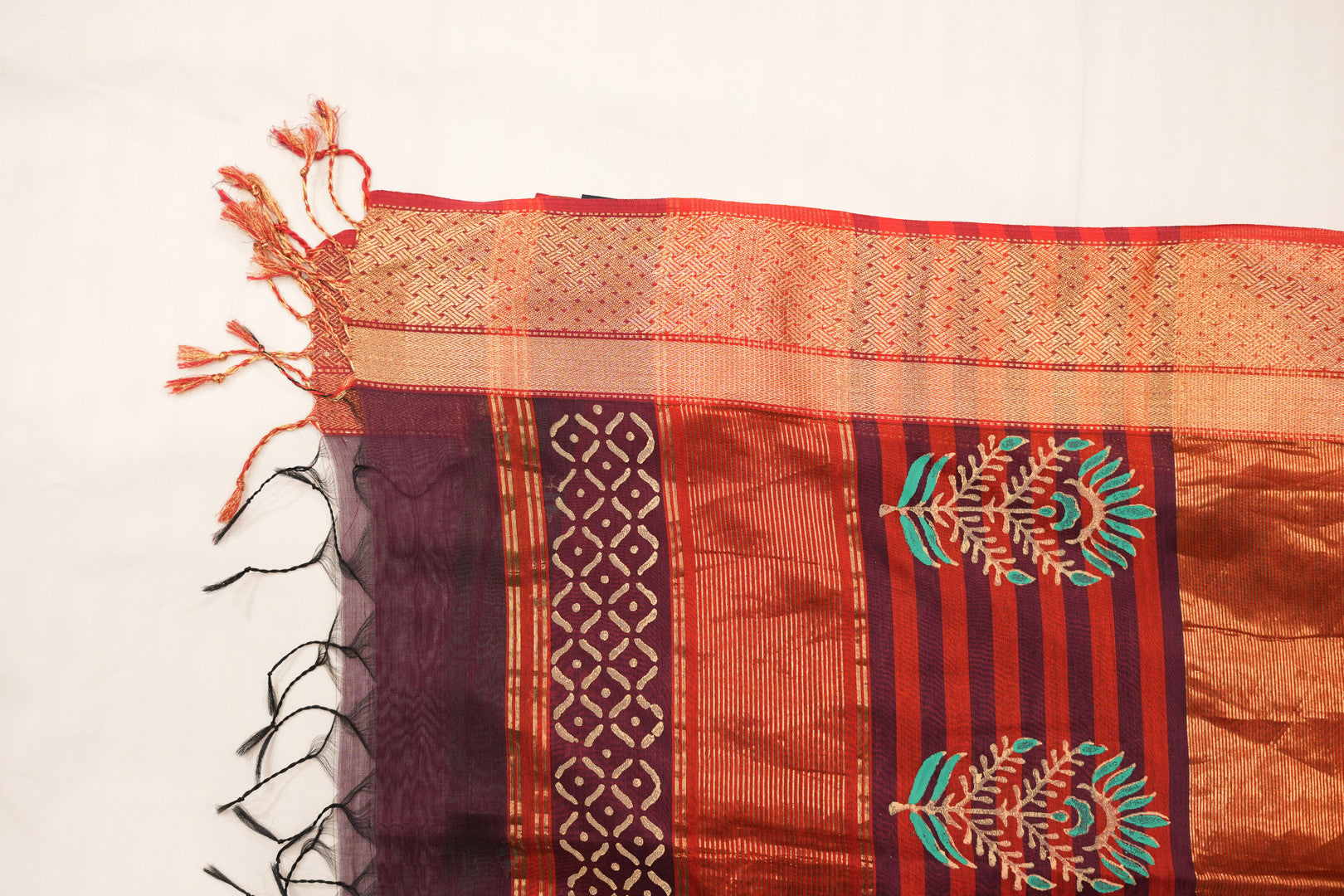 Pure Maheshwari Silk Saree