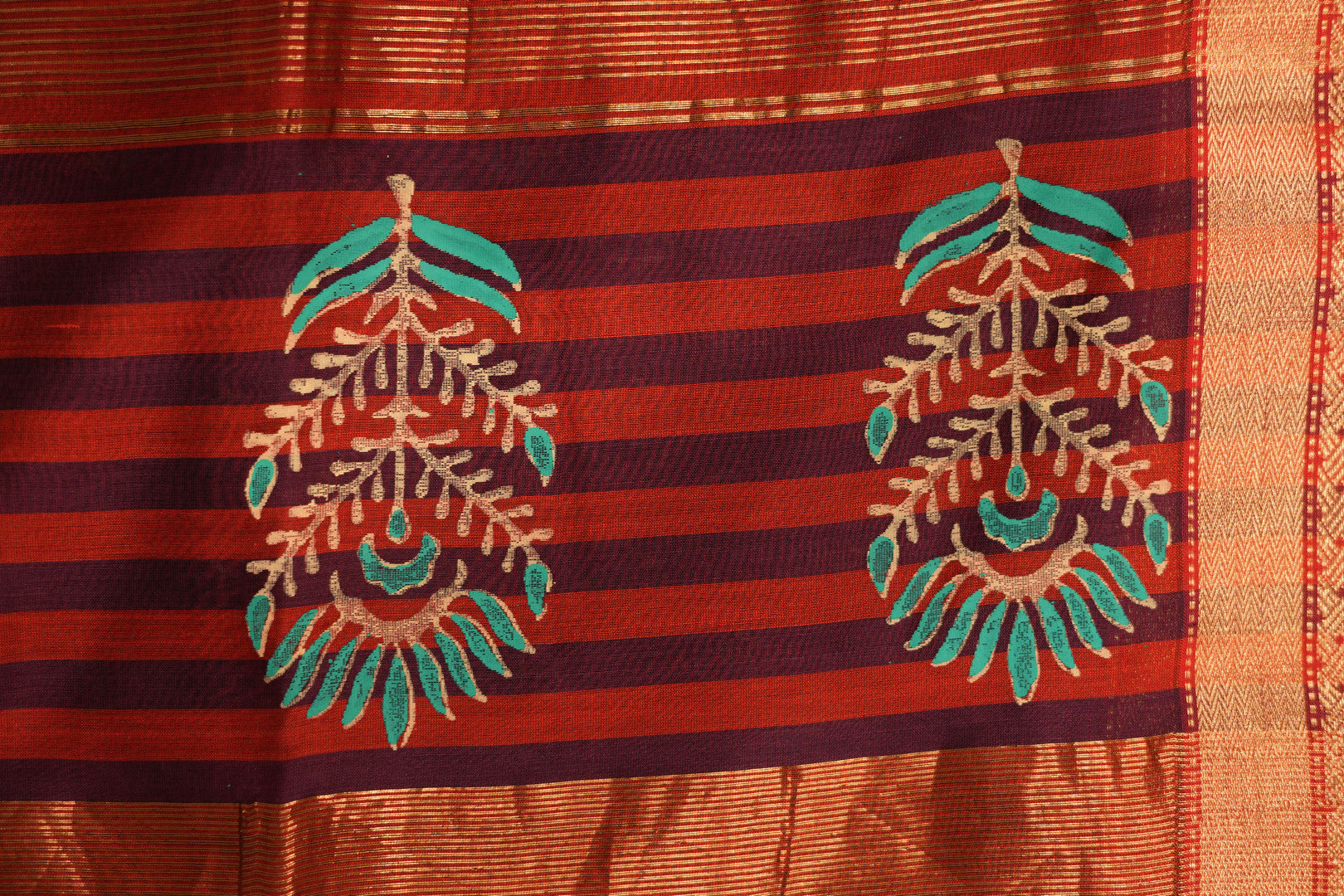 Pure Maheshwari Silk Saree