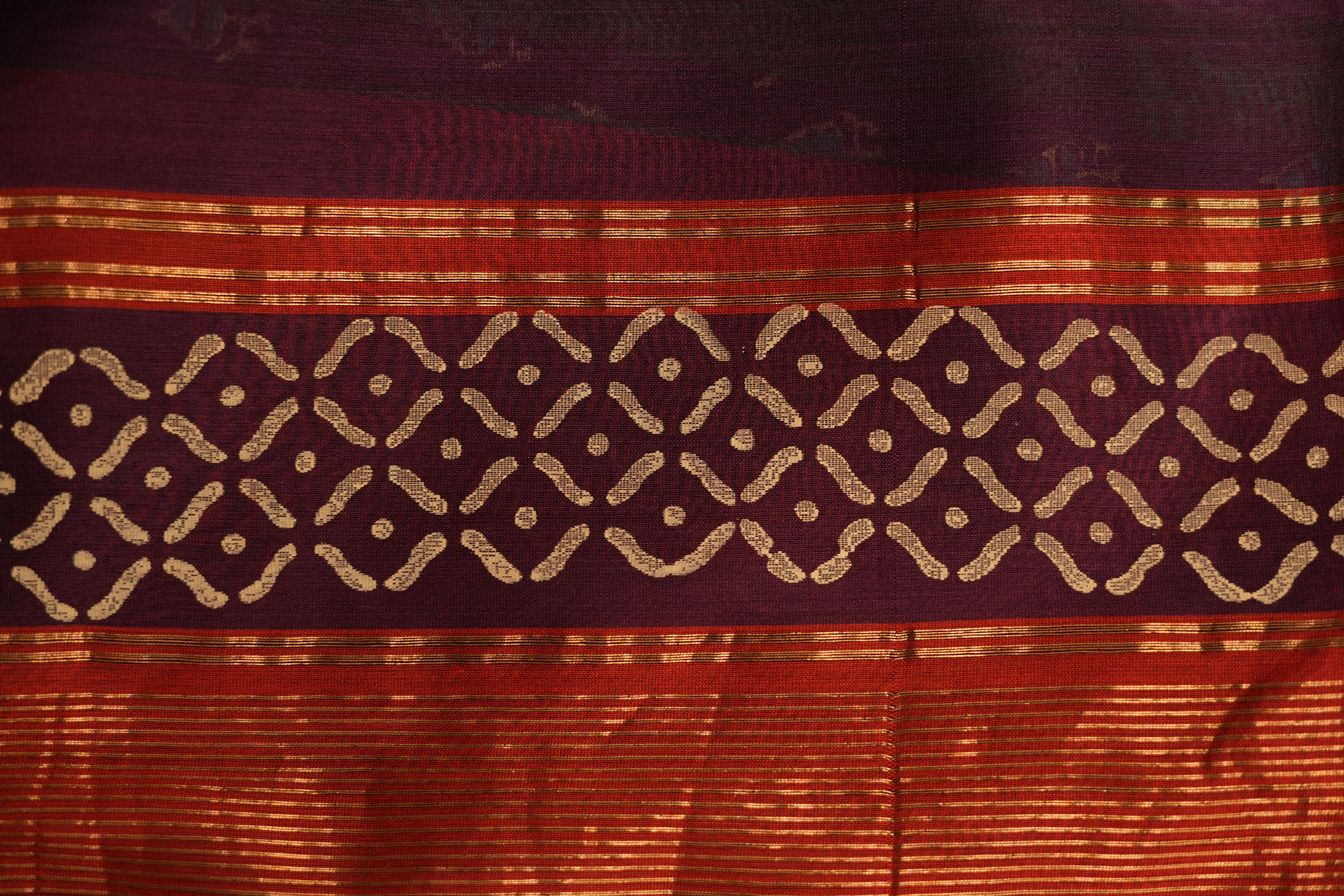 Pure Maheshwari Silk Saree