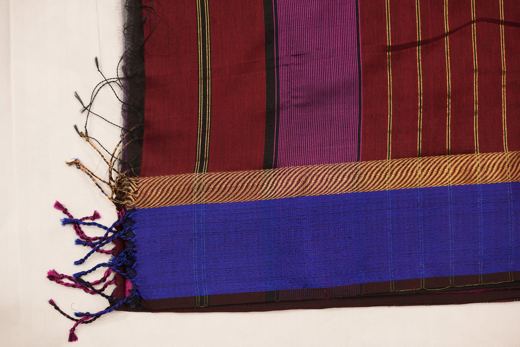 Pure Maheshwari Silk Saree