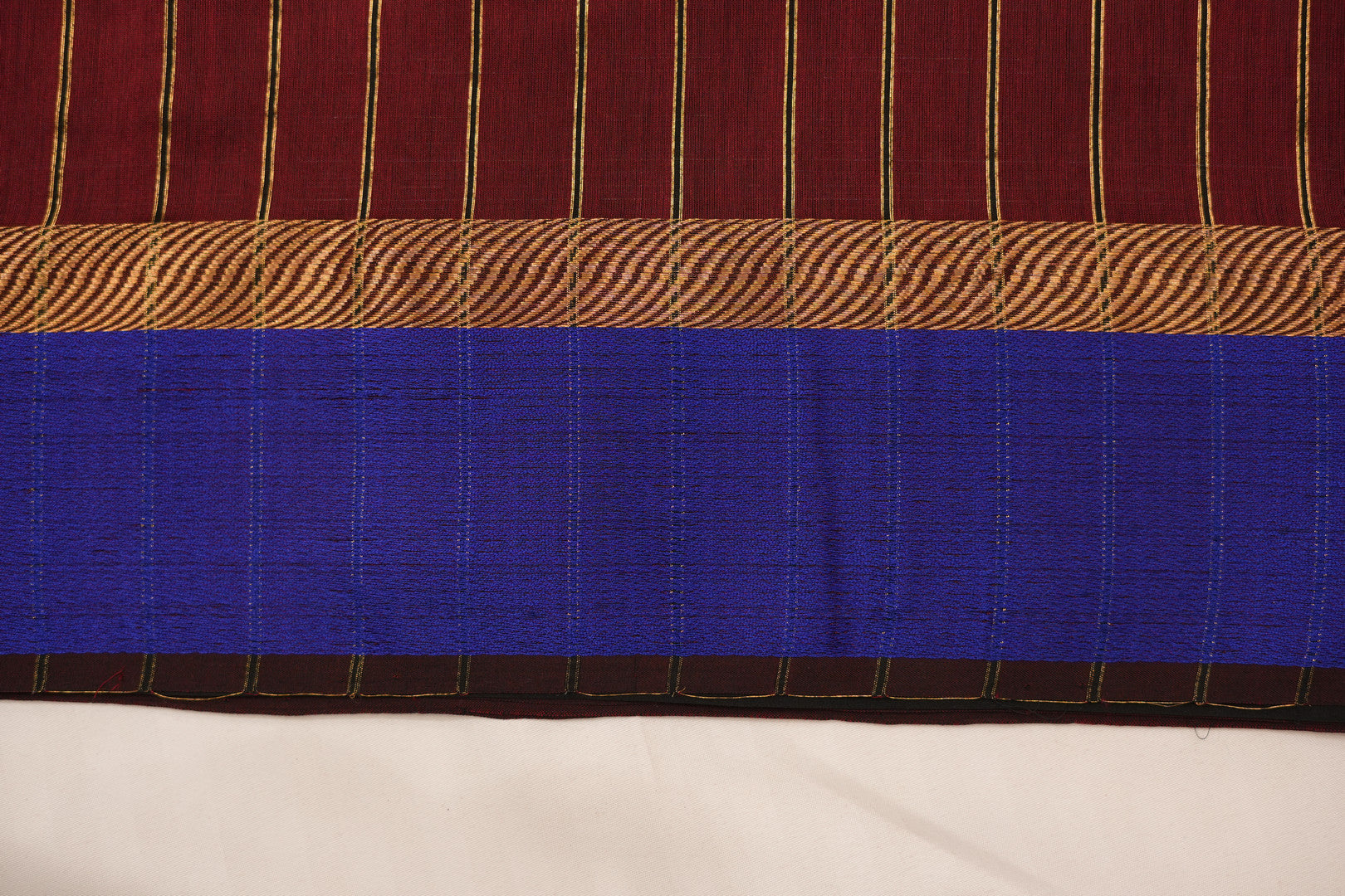 Pure Maheshwari Silk Saree