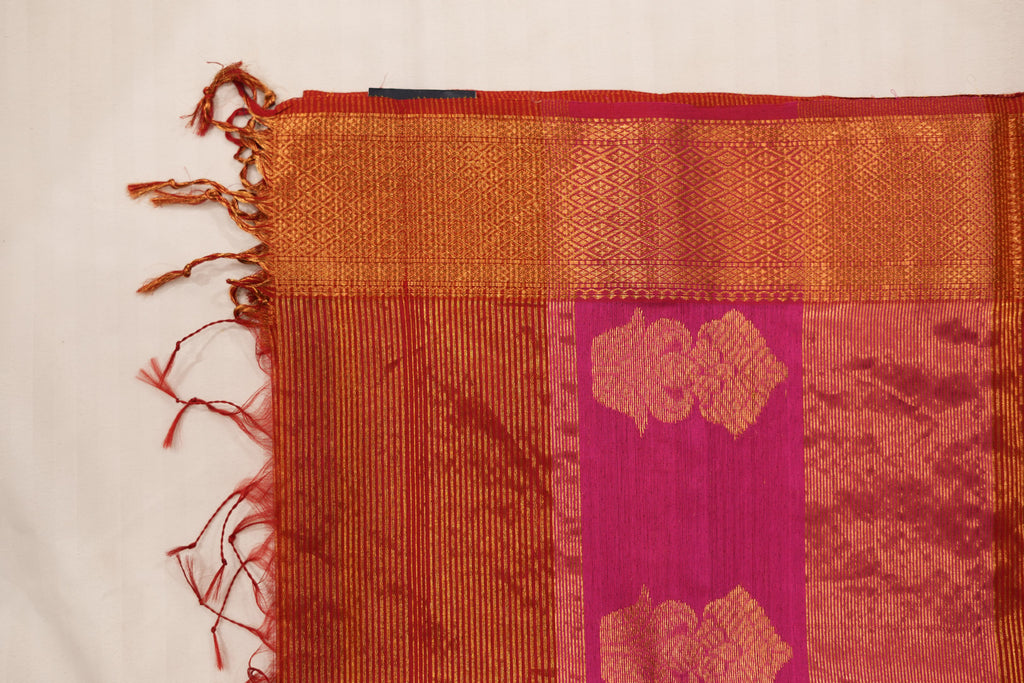 Pure Maheshwari Silk Saree